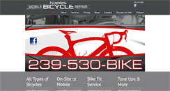 Desktop Screenshot of naplesmobilebicyclerepair.com