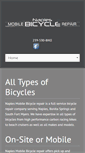 Mobile Screenshot of naplesmobilebicyclerepair.com